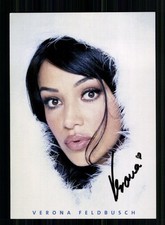Verona Feldbusch Autogrammkarte Original  Signiert # BC 225210