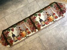 Tischläufer Tischdecke Landhaus Mediterran Weinranke wie neu