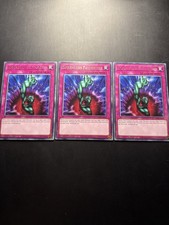 Yugioh! Playset 3x Bodenlose Fallgrube Rare - GEIM-DE045 1. Auflage - Deutsch