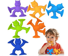 24 St BÄR Saugnapf Spielzeug  Kinder Badewannen Spielzeug Montessori  Spaß 3+