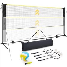 Vanku 17ft Volleyballnetz Mit