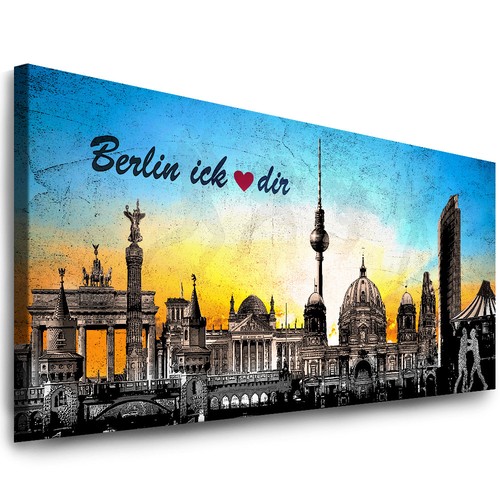 Wandbild berlin leinwand - berlin,