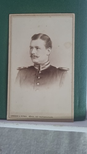 Orig cdv soldat uniform - cdv,
