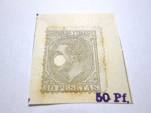 Briefmarke spanien 1879 - 1879, könig