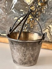 Antikes Teesieb, Silber 875er, Sternmarke, Jahr 1973.