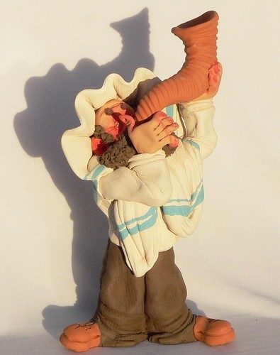 Handgefertigte keramik figur - handgefertigte,