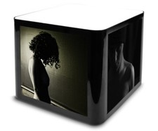 CUBE Leuchtwürfel schwarz mit