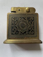 Altes Tischfeuerzeug Messing