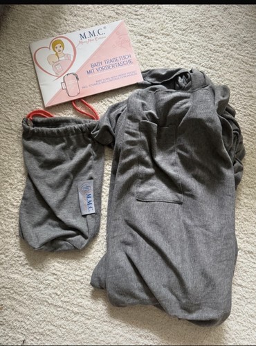 Baby tragetuch grau - tragetuch,