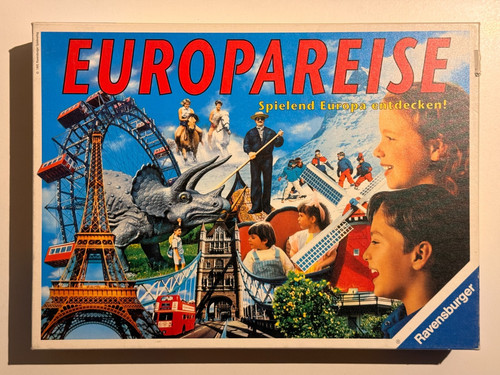 Europareise ravensburger 1995 - ravensburger,
