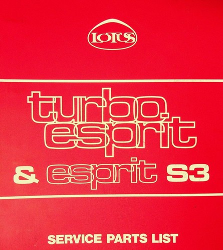 Lotus esprit turbo - turbo, s3