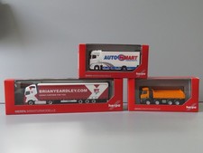 Herpa Konvolut LKW Volvo SZ Brian Yeardley, Scania Auto Smart, Arocs Kipper 8x8