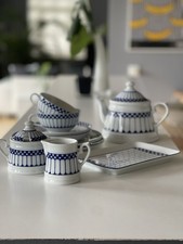 Tee-Service Alt Friesland Tee-Handelskontor Bremen 2 Personen 10-tlg. wie NEU!