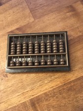 Abakus Abacus Rechenschieber Schwer Klein Hochwertig 