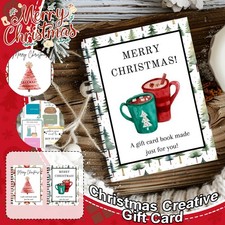 Weihnachtskarten Geschenkbuch - Christmas College Survival Geschenkkartenbuch