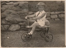 Vintage Foto kleines Mädchen