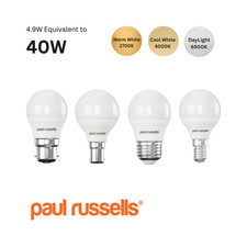 LED Golf 4,9W = 40W 2700K