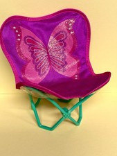 Barbie Möbel  - CHAIR FLAIR - Butterfly Stuhl -  Pink & Lila - 1999