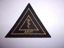 Ärmelabzeichen Dreieck  Arzt