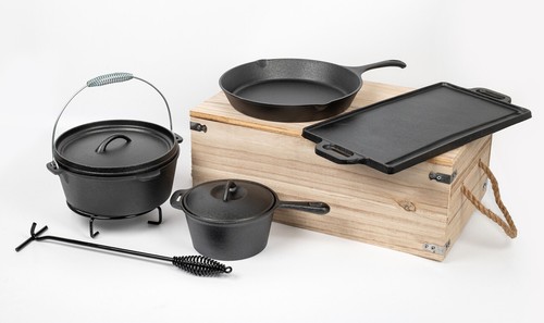 Teiliges dutch oven set - 7-teiliges,