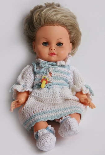Kinderpuppe-Babypuppe-Schlafau