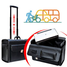 MONOLITH KOFFER REISEKOFFER FÜR NOTEBOOK UND DRUCKER GEEIGNET BLACK TROLLEY M64