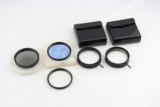 B+W Hama Filter Set 55mm UV / Pol PL Circular / Blaufilter / Effektfilter # 9284