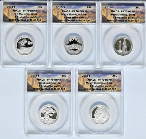 2013 anacs silver - anacs, proof