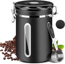 Luftdicht Kaffeedose Edelstahl