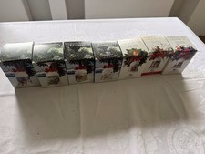 Konvolut 7 Hutschenreuther Weihnachtsglocke  1990 1991 1992 1993 1994  1996 1997