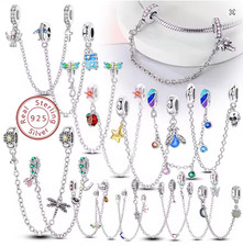 925 Silber Sicherheitskette