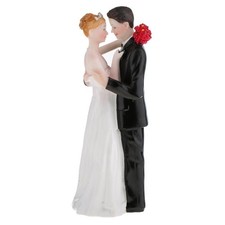 Lustiges Brautpaar als