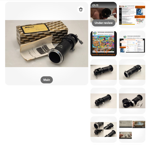 Neuwertig nikon mikroskop - *neuwertig*,