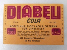 Neu 1x altes DDR Etikett