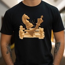 Herren T-Shirt Schachfiguren