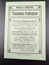 Taschenfahrplan 1908 REPRINT