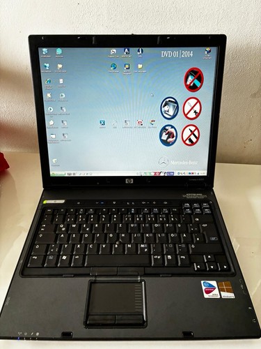 Mercedes star diagnose laptop - diagnose,