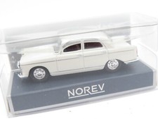 340HO /07 - Norev H0 474447 - Peugeot 404 1968 Courchevet White - top in OVP