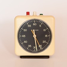 Alte Junghans Stoppuhr Labohruhr Schuluhr mechanisch Sport Vintage 70/80er Jahre