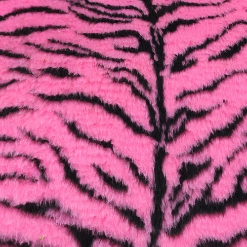 Cerise tiger jacquard pelz - cerise,