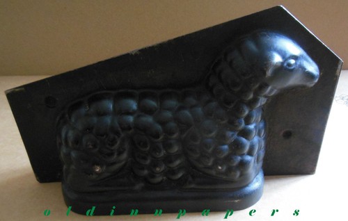Antike backform osterlamm - backform,