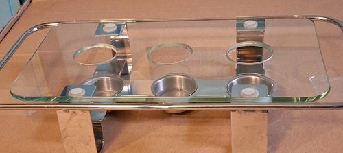 Teelichthalter glas metall - teelichthalter, glas/metall