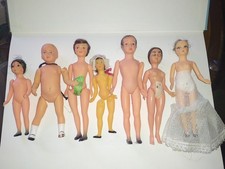 7 x Alte  Puppe für Bastler