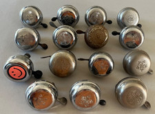 Alte Gruppe Fahrrad Klingeln Metall 30-70erJ 15 Stück Sammlerstücke Ersatzteil