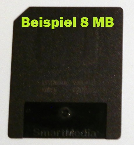 Smart media memory - 8, card
