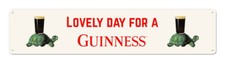 Guinness Blechschild  - 46x10
