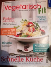 Vegetarisch fit, März/ April 2012, Zeitschrift, vegetarische Rezepte