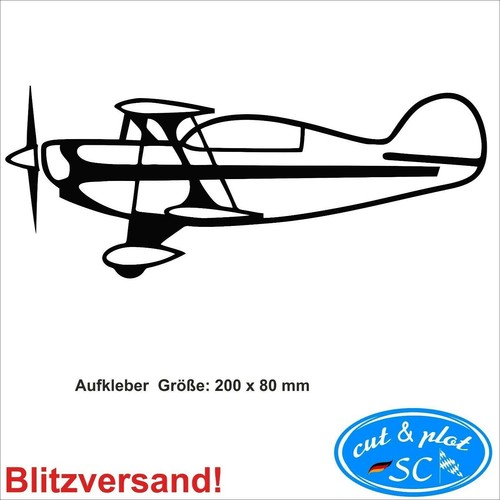 Pitt doppeldecker aufkleber - pitt,