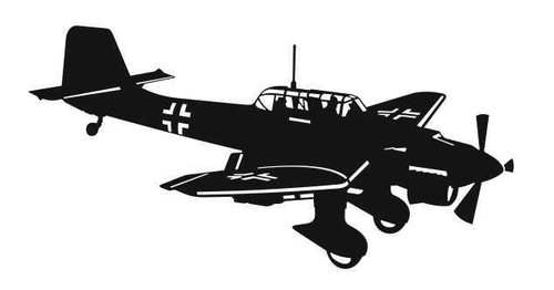 Junkers stuka aufkleber - junkers,