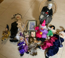 Konvolut,Clown, Puppe